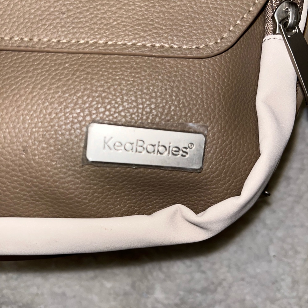 KeaBabies Taupe Baby Bag